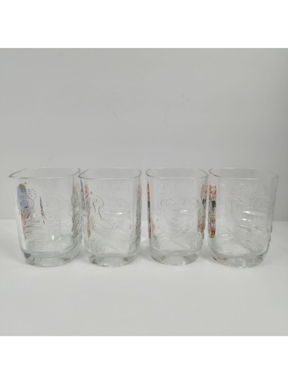 Vintage Disney World McDonald’s Year 2000 Celebration Glasses Set Of 4 - Picture 4 of 8
